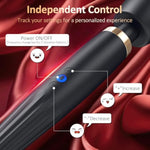 Wand Vibrator - Adult Toy With 5 Vibrations And 3 Speeds, Powerful Magic Wand G-Spot Vibrators For Clitoral Stimulation Sex Toys, Quiet Cordless Handheld Sex Massager For Women & Couple