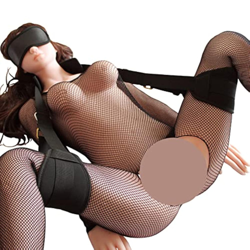 Bdsm Kit Restraints Rope Sex Furniture For Bedroom Gear Set Thigh Bondage Straps Sex Swing Sling Adjustable Bed Games Tool Men Women Under Bed Bondaged Adult Stuff Sex Toys Accessories Harness