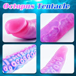 20.5" Double-Headed Tentacle Realistic Dildo,Huge Silicone Double Sided Dildo, Fantasy Octopus Giant Lifelike Penis,Long Thick Dual-Ended Monster Shaft For Vaginal/Anal,Lesbian & Gay Sex Toy