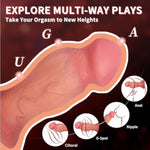 9" Vibrator Sex Toys Realistic Dildo G-Spot Stimulation Vibrators Dildo, Anal Plug Butt Plug Anal Dildo With Strong Suction Cup, Premium Silicone Prostate Massager Womens Sex Toys Men Sex Toys