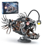Mechanical Fish Building Sets,Ocean Animal Collection Toy,Adults Home Or Office Decor,Stem Building Gift For Teens Boys And Girls 8-14 (1038Pcs)