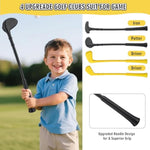 Toddler Golf Set With Cart, 4 Upgraded Handle Clubs, 47.2" Putting Mat, 8 Balls, Training Accessories For 3 4 5+ Years Old Boys Girls