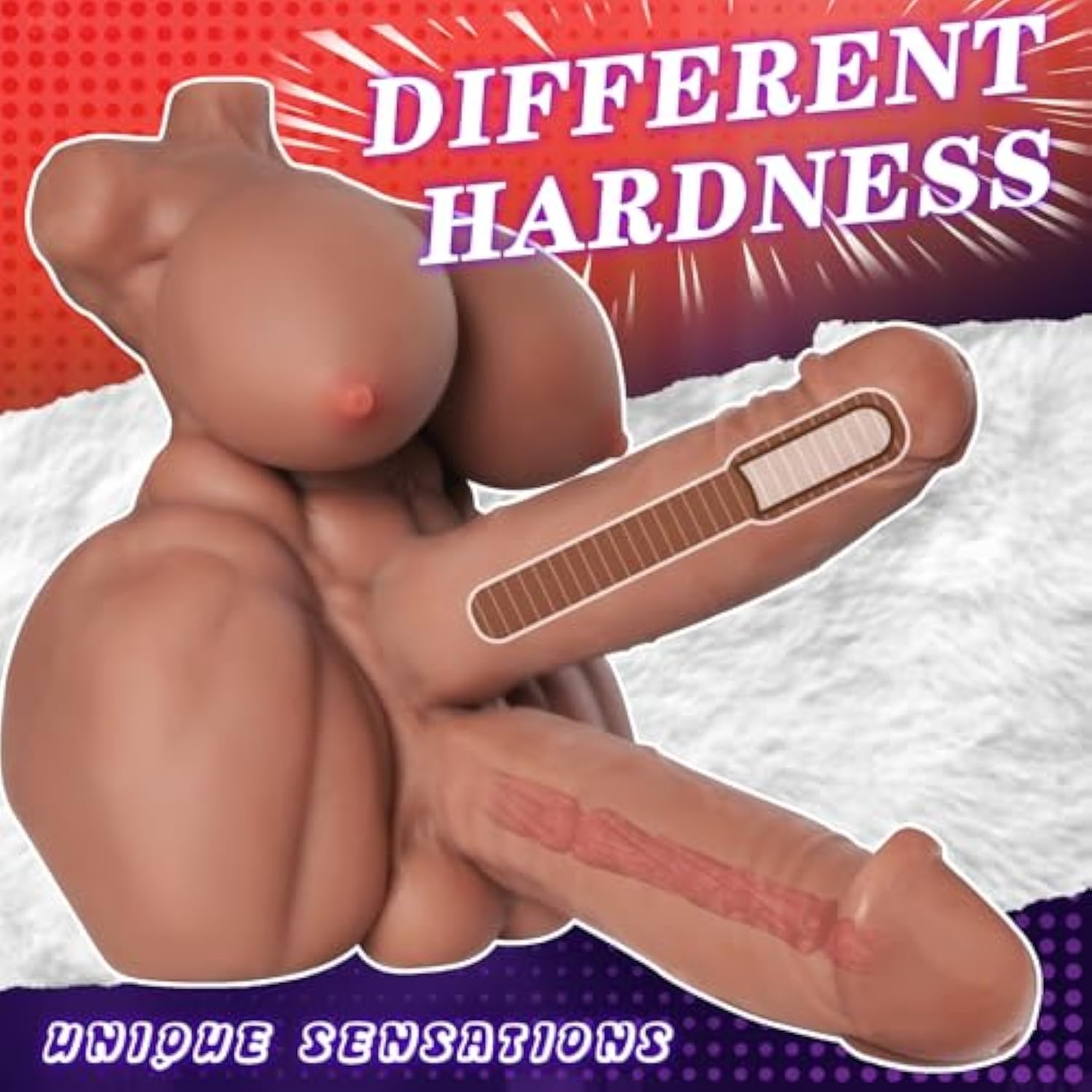 Shemale Sex Doll Two Dildo Male Masturbator, Futa Sex Toy Torso With Flexible Dildo For Women, Love Doll For Men With Realistic Tight Channels (Wheat) BlessMyBucket Shemale Sex Doll Two Dildo Male Masturbator, Futa Sex Toy Torso With Flexible Dildo For Women, Love Doll For Men With Realistic Tight Channels (Wheat) BlessMyBucket