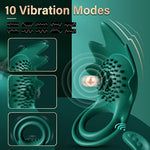 Vibrating Cock Ring Sex Toys - Penis Ring Sex Toy Vibrator With 10 Vibration Modes & Usb Rechargeable, Silicone Adult Sex Toys For Men, G Spot Clitoral Vibrator For Woman Couple, Adult Toys & Games
