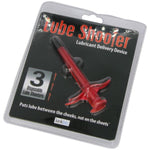 Red Lube Shooter Kit with Disposable Applicator Tips and Plunger