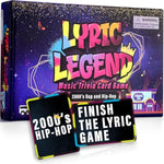 Lyric Legend 2000S Hip-Hop And Rap - Finish The Lyrics Game To Argue For The Correct Songs. Makes A Great Gift For Trivia Lovers - So Grab Your Mic, Sing Along, And Quiz Your Friends And Family!