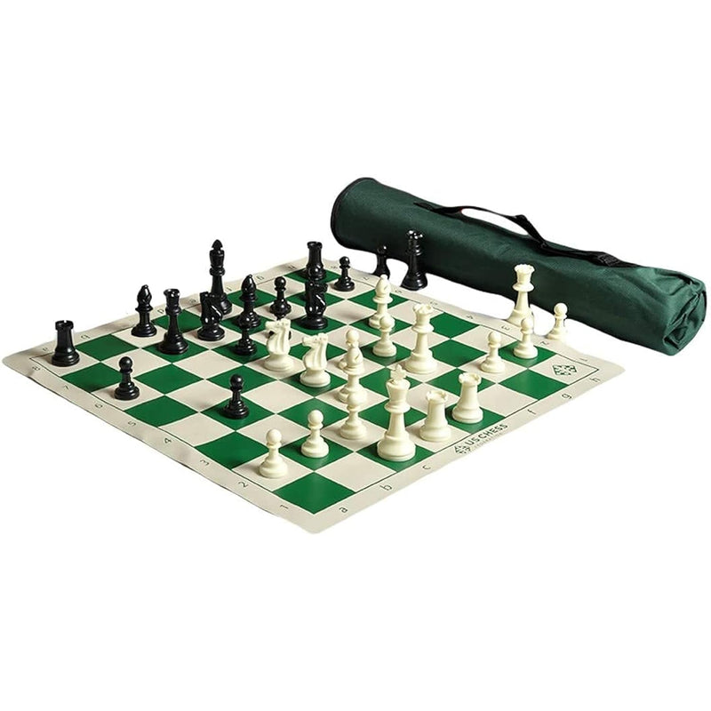 Us Chess Quiver Tournament Chess Set Combination Triple Weighted