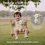 Electronic Interactive Singing Walking Lamb Plush Toy, Sheep Stuffed Animal With Leash, Soft Sheep Baby Toys Pet Buddy For Babies And Toddlers