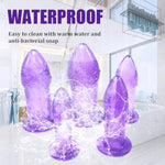 4 Piece Anal Trainer Set For Men Women Peep Transparent Butt Plug For Couple Graduated Butt Plugs For Beginners Training And Advance Play Flared Base For Stability, Perfect For Every Skill Level