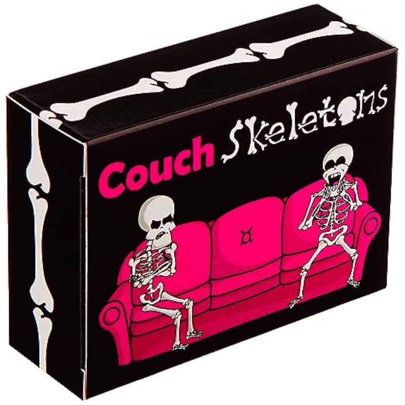 Couch Skeletons Card Game - Quick And Easy 2 Player Game By The Dusty Top Hat