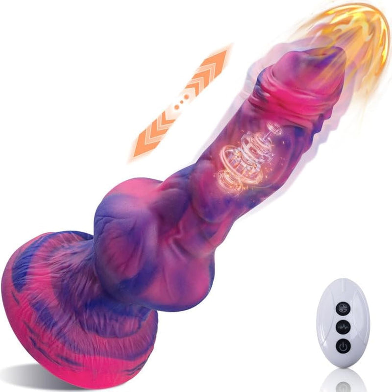 10.9 Monster Thrusting Dildo Vibrator, Huge Fantasy Dildo With Thrusting An BlessMyBucket 10.9 Monster Thrusting Dildo Vibrator, Huge Fantasy Dildo With Thrusting An BlessMyBucket