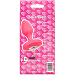 Cheeky Gems Medium Rechargeable Vibrating Probe Anal Butt Plug Vibrator - Pink - Se-0443-10-3