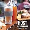 Freeze, Frozen Mugs, Freezable Pint Set, Beer Keep Your Drinks Cold, Double Walled Insulated Glasses, Tumbler for Iced Coffee, 16oz, Set of 2, Gray