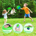 Toss And Catch Ball Set Upgraded - Family Games Kids Toys For Stocking Stuffers - Water-Resistant Great For Beach Pool Yard - Christmas Toys Gift For Boys Girls Teens 3 4 5 6 7 8 9 10 11 12+ Years