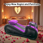 Sex Furniture Automatic Inflatable Couch Sofa Bed, Bdsm Bondage Chair Adult Sex Toys For Men Women Position Support Cushion With Pillow For Sexual Pleasure For Couple