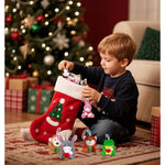 12 Pcs Mini Christmas Stuffed Animal Plush Toys, 3' Animals Keychain Bulk Small Plush Animal Toys Decor For Party Favors Classroom Prize Stocking Fillers