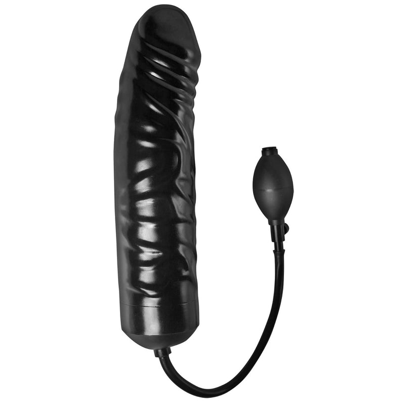 12.5 Inch Xxl Inflatable Dildo, 0.57 Pound, Black (Ad165)