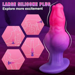 6.5" Large Butt Plug Huge Anal Plug, Knot Anal Dildo Wearable Buttplug Anal Sex Toys, Xl Butt Plug Silicone Anal Stretcher Giant Anal Trainer Dilator, Adult Toys For Men Women Gay