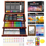 Deluxe Art Set for Drawing and Painting - 192 Piece Art Supplies Kit