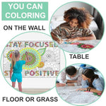 Giant Motivational Wall Poster for Kids & Adults, Classroom & Office Decor
