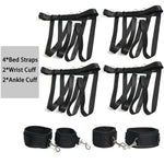 Bdsm Sex Bed Restraints Kit Sex Bondage Rope Thigh Restraints Fuzzy Handcuffs Hand Cuff Set For Adults Bedroom With Safety Release Pink Sex Straps Sex Handcuff Hand Cuff Bracelets For Women Sweater