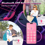 Adult Sex Toys Vibrator 9 Vibration Mode And App Remote Control G Spot Clitoris Finger Vibrators Panties Wear Nipple Clamps Penis Cock Rings Rose Sex Toy For Men Women Dildo Vibrating Couple Sexy Game