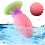 Glowing Silicone Anal Plug Dilator Adult Sex Toys With Granule Texture Waterproof Soft Odorless Suction Cup Ideal For Long-Term Wear Anal Expansion Intimate Pleasure (S)