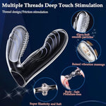 Finger Vibrator Accessory Adult Sex Toys For Couples, Dual Stimulation Finger Sleeves Women Sex Toys For Men,Transparent Silicone Anal Sex Toys For Vagina G-Spot Clitoral Masturbator Stimulator