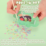 12 Pcs Lacing Cards for Toddlers & Kids, Preschool Sewing & Travel Activity Set