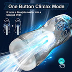 Automatic Male Masturbator Sex Toys For Men - Hands Free Masturbators Blowjob Toy With 7 Vibrating & Sucking Modes, Male Stroker Penis Pump For Training, Pocket Pussy Adult Men Sex Toy & Games