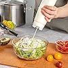16oz. FIFO Inverted Plastic Squeeze Bottle with Refill and Dispensing Lids - First In First Out - Perfect for Restaurants Catering and Food Trucks - 1ct box