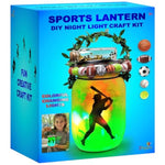 DIY Sports Night Light Craft Kit for Kids Ages 4-12, 5 Sports Designs