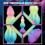 8.9" Monster Tentacle Knot Dildo - Silicone Thick Fantasy Penis, Soft Octopus Anal Dildos With Big Knot, Sex Toys For Women Men