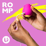 ROMP Rose Vibrator for Women | Clit Sucker Adult Toys | Vibrating Adult Sex Toy | Clitoral Stimulator for Woman with 6 Vibration Modes | Waterproof & Rechargeable Stimulation | Sexual Pleasure Tools