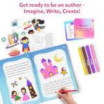 Unicorns and Princesses Storybook Art Kit, Craft and Writing Kit for Kids