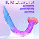 Tentacle Dragon Dildo Monster Dildo,17.7" Long Anal Dildos Alien Fantasy Sex Toy Glow In The Dark, Silicone Anal Toys Thick Large Butt Plug For Deepest Sex, Horse Animal Dildos For Men & Women