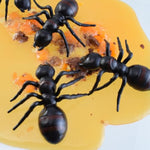 10Pcs Fake Giant Ants Queen Black Ant Realistic Ant Decor Supplies