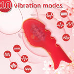 Finger Vibrator Sex Toys For Women- Quiet Pocket Vibrator With 10 Vibrations,G-Spot Clitoral Nipple Stimulator,Sexual Pleasure Tools For Female Mini Finger Vibrator Adult Toy,Solo Couples Play