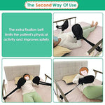 Assist Bundle | Bed Restraints Dementia Gloves Safety Hand Control Mitts And Bed Restraints Strap Safety Belt For Dementia