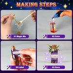 Fairy Magic Potions Kit For Kids, Magic Mix Kit Wizard Witch'S Bottles Mystery Potions Craft Toys, Arts And Crafts For Kid Ages 6 7 8 9 11 12+ Years