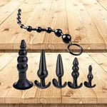 6Pcs Couple Anales Butt Training Sets, Anales Expanding Butt Relaxing Anales Trainer Tools Butt Silicone Prostate Massager Anal Dildo Sex Toys Training Kit Anal Plug Set For Men Women
