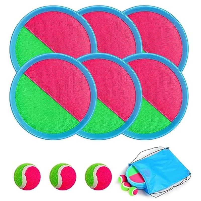Toss And Catch Ball Game Outdoor Games Playground Balls Beach Games Summer Toys For Ages 4-8, Perfect Kids Toys Playground Sets For Kids Christmas Birthday Gifts