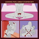Sex Bondage 11Pcs Sets And Electric Penis Pump
