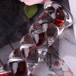 Glass Dildo Fantasy Dildo Adult Sex Toys For Couples,Clear Dildo Spiral Anal Dildo Glass Butt Plug For Prostate Massager Stimulator, Thin Realistic Dildos Anal Sex Toy For Men Women