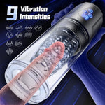 Automatic Male Masturbator Sex Toys For Men, 9 Thrusting Rotating And 9 Vibrating Patterns, App Control Adult Toys 3D Male Stroker, Penis Vibrator Blowjob Sex Machine Mens Sex Toy