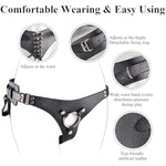 Adjustable Adult Strap On Dildo Harness For Women And Men,Pegging Dildos Harness Adult Sex Toys For Lesbian Couples, Strap-On Harness With 1.5" Metal O-Ring,Fits For Strapless Dildo