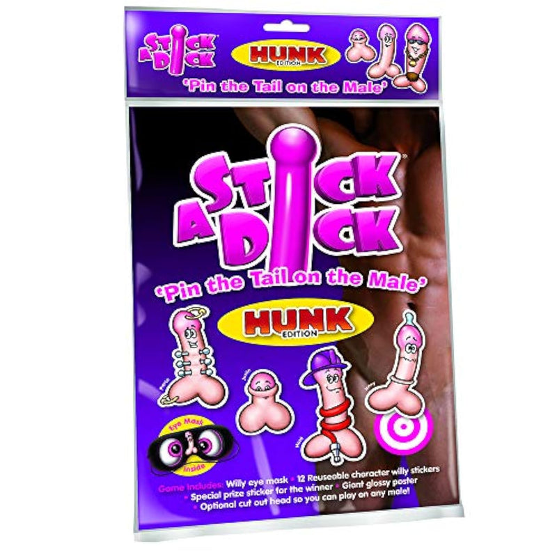 Cc Games Stick A Dick Hunk- Pin The Tail On The Male, Bachelorette Adult Party Game