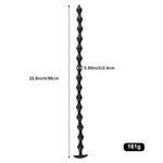 22.8 Inch Super Long Anal Beads With 15 Balls + 3" Diameter Huge Thick Dildo