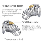 Chastity Cage For Men, Male Chastity Device Stainless Steel Cock Cage, Lightweight Sexual Wellness Sex Toys For Men