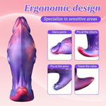5.9'' Anal Butt Plug Realistic Anal Dildo With Big Knot,Fantasy Male Prostate Massager Wearable Butt Plug,Thick Anus Dilator Anal Silicone Anal Plug Sex Toys For Men Women Gay Couples